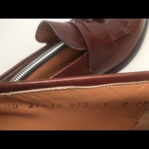 Salvatore Ferragamo Men Brown Tassel Loafers  15D